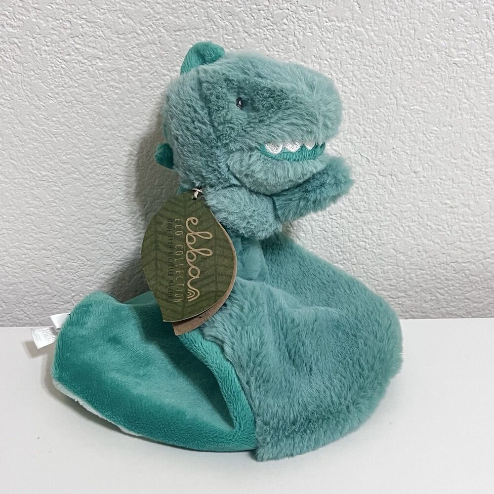 Ebba Ryker Rex Luvster Security Blanket Lovey T-Rex Dinosaur Lovie Blankie NWT